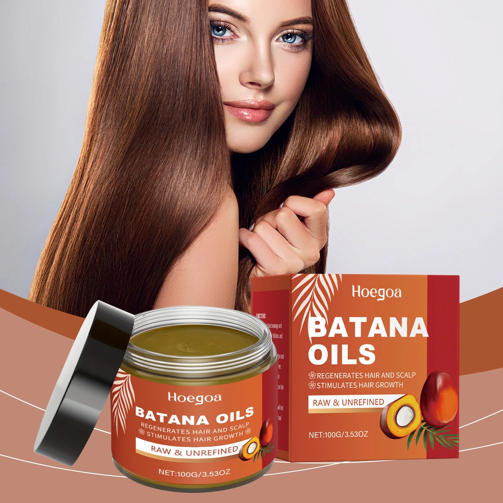 Hoegoa Batana Oil Hair Conditioner Nourishing Smoothness Cream