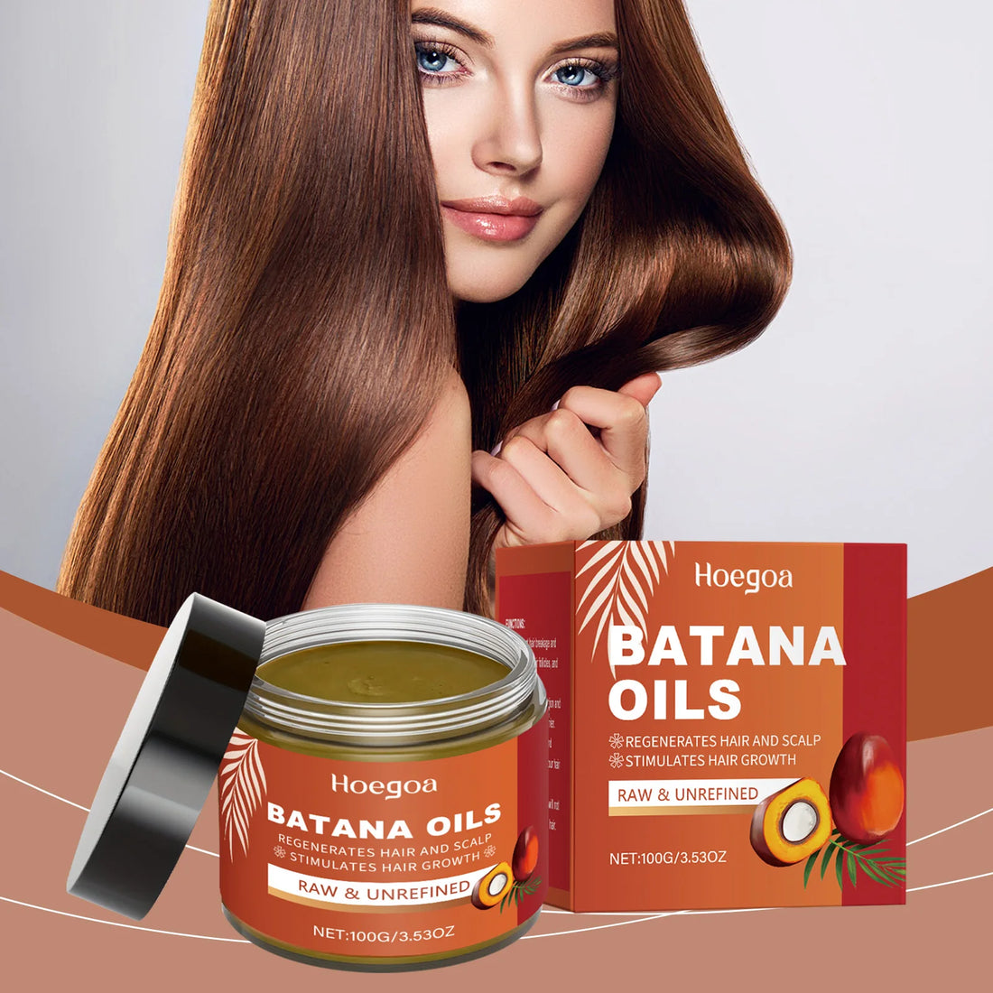 Hoegoa Batana Oil Hair Conditioner Nourishing Smoothness Cream
