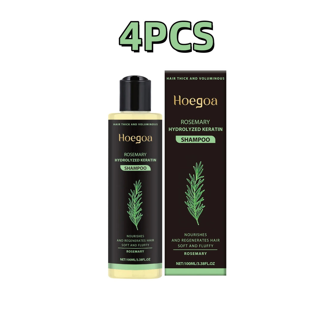 Rosemary Thickening Shampoo Oil Control Volume Strengthening Hair