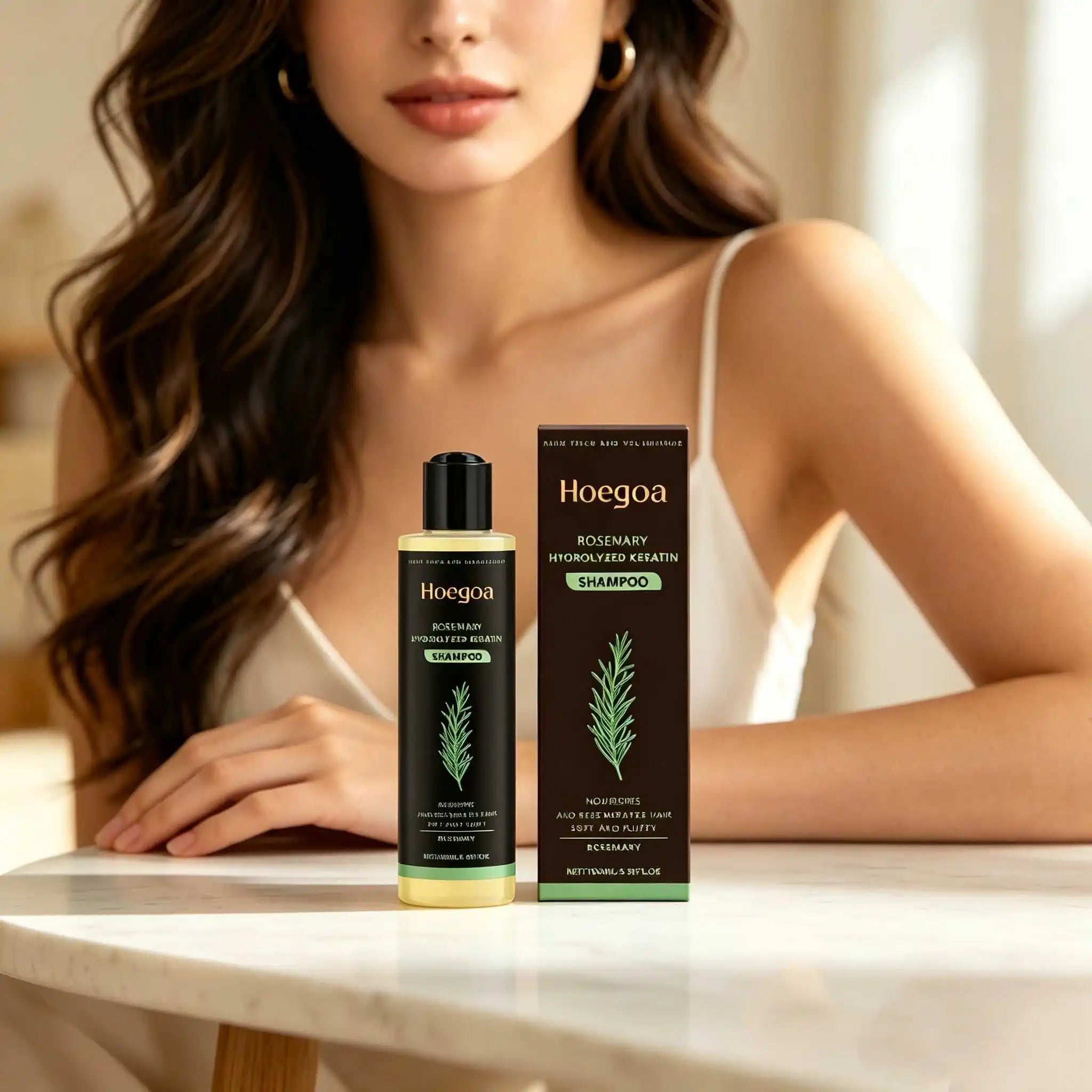 Rosemary Thickening Shampoo Oil Control Volume Strengthening Hair