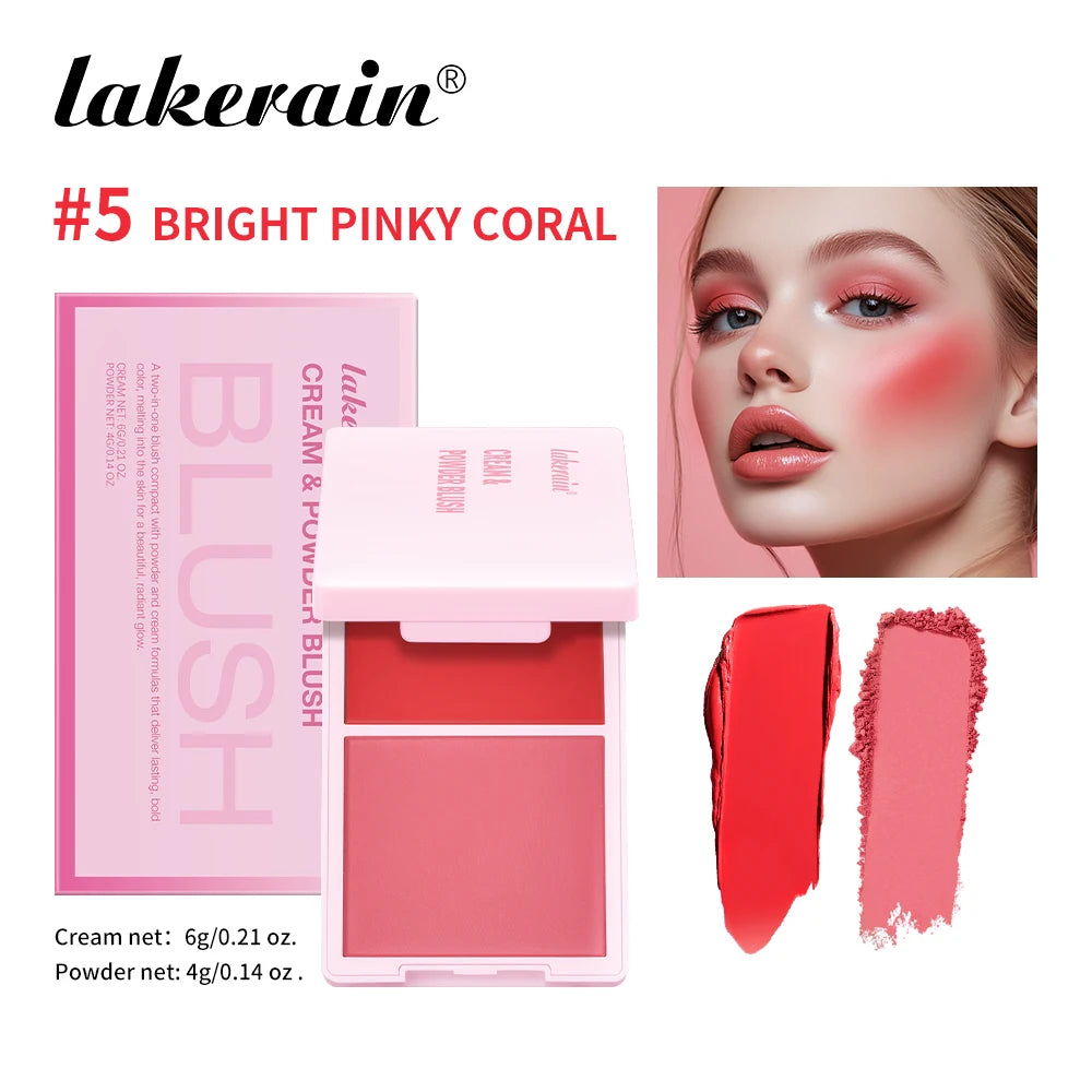 2-in-1 Cream & Powder Pink Blush