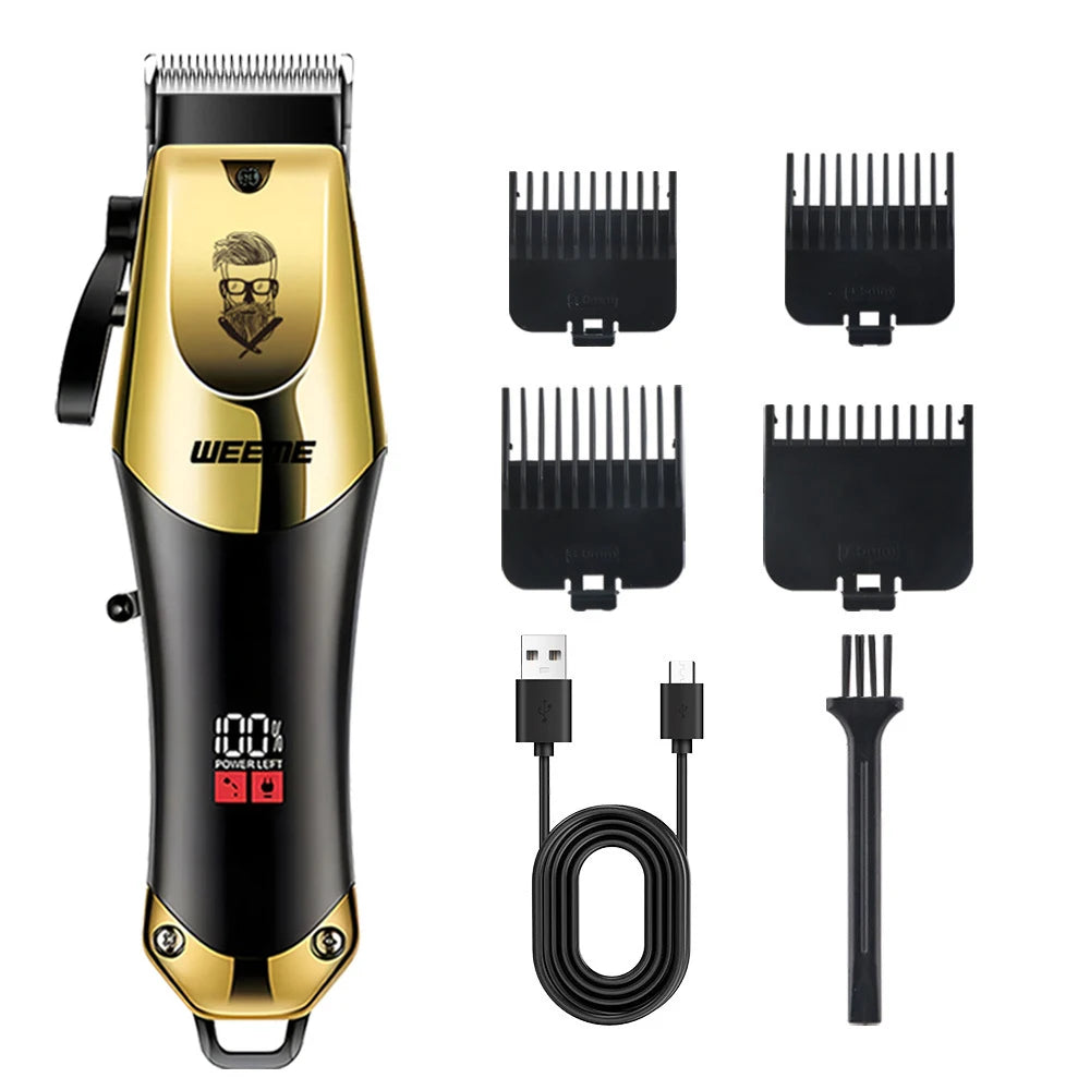 T9 Vintage Rechargeable Hair Clipper Beard Nose Trimmer