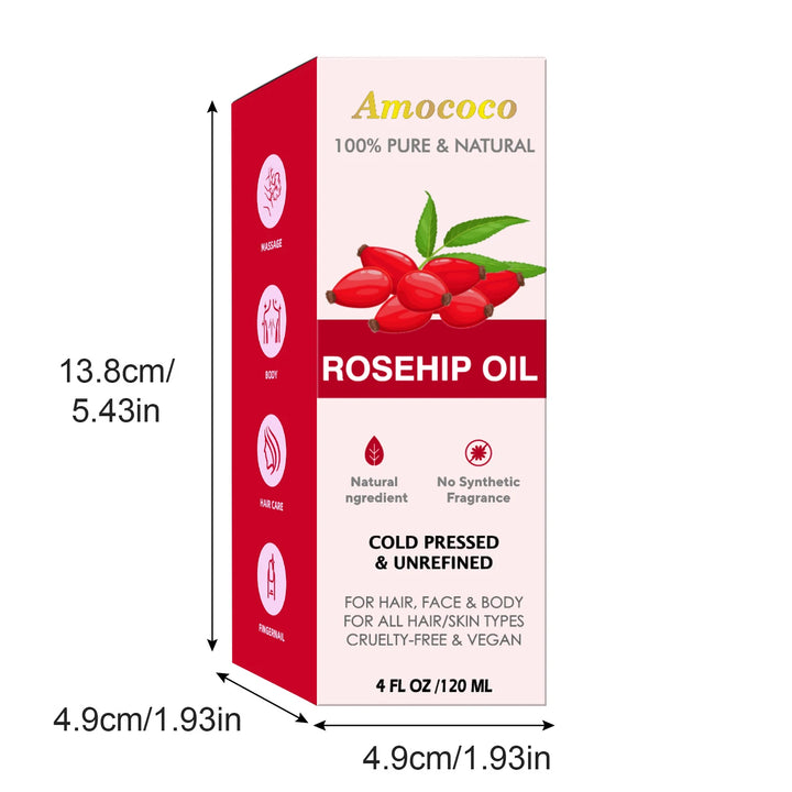 Jojoba Rosehip Oil Set Cold Pressed Moisturizing Skin
