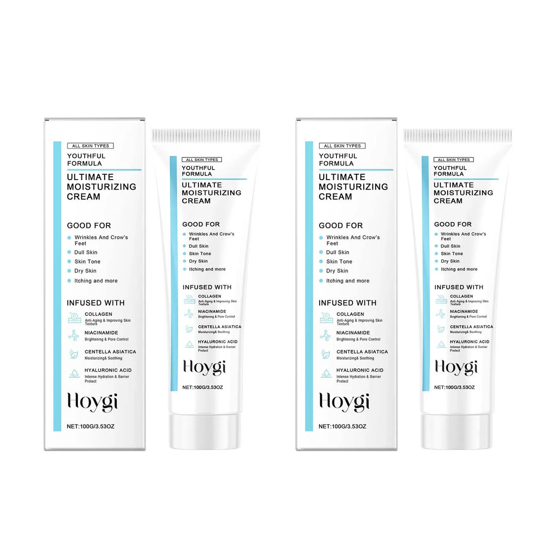 Centella Hyaluronic Acid Moisturizing Cream Barrier Nourishing Skincare