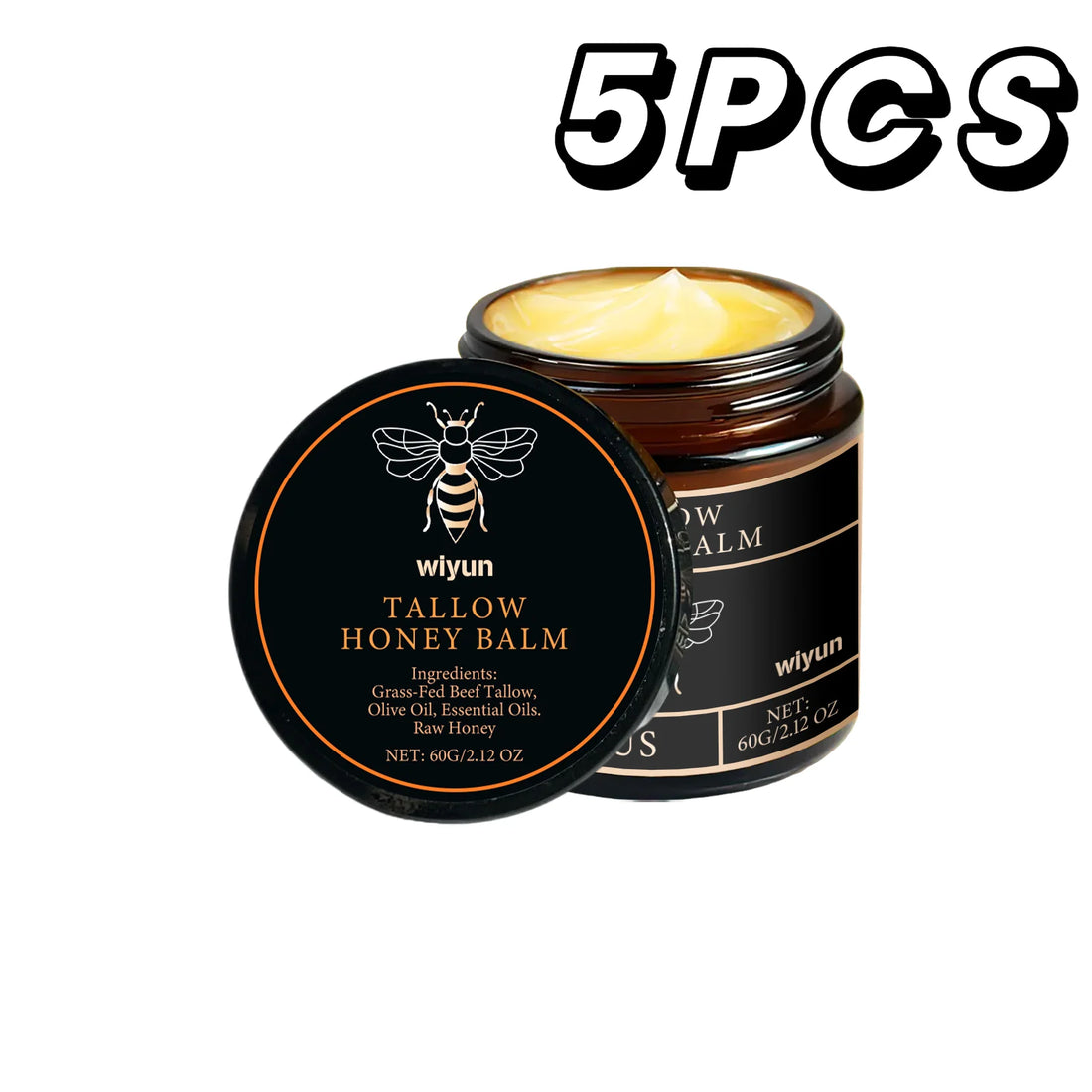 Tallow Honey Cream Hydrating Firming Face Body Moisturizer
