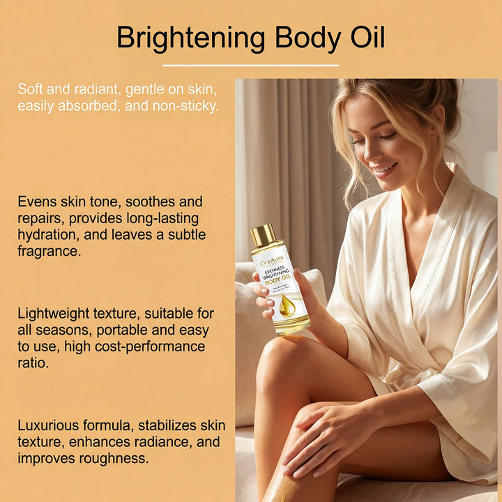 Moisturizing Body Oil Nourishing Smoothing Hydrating Massage Skin Care