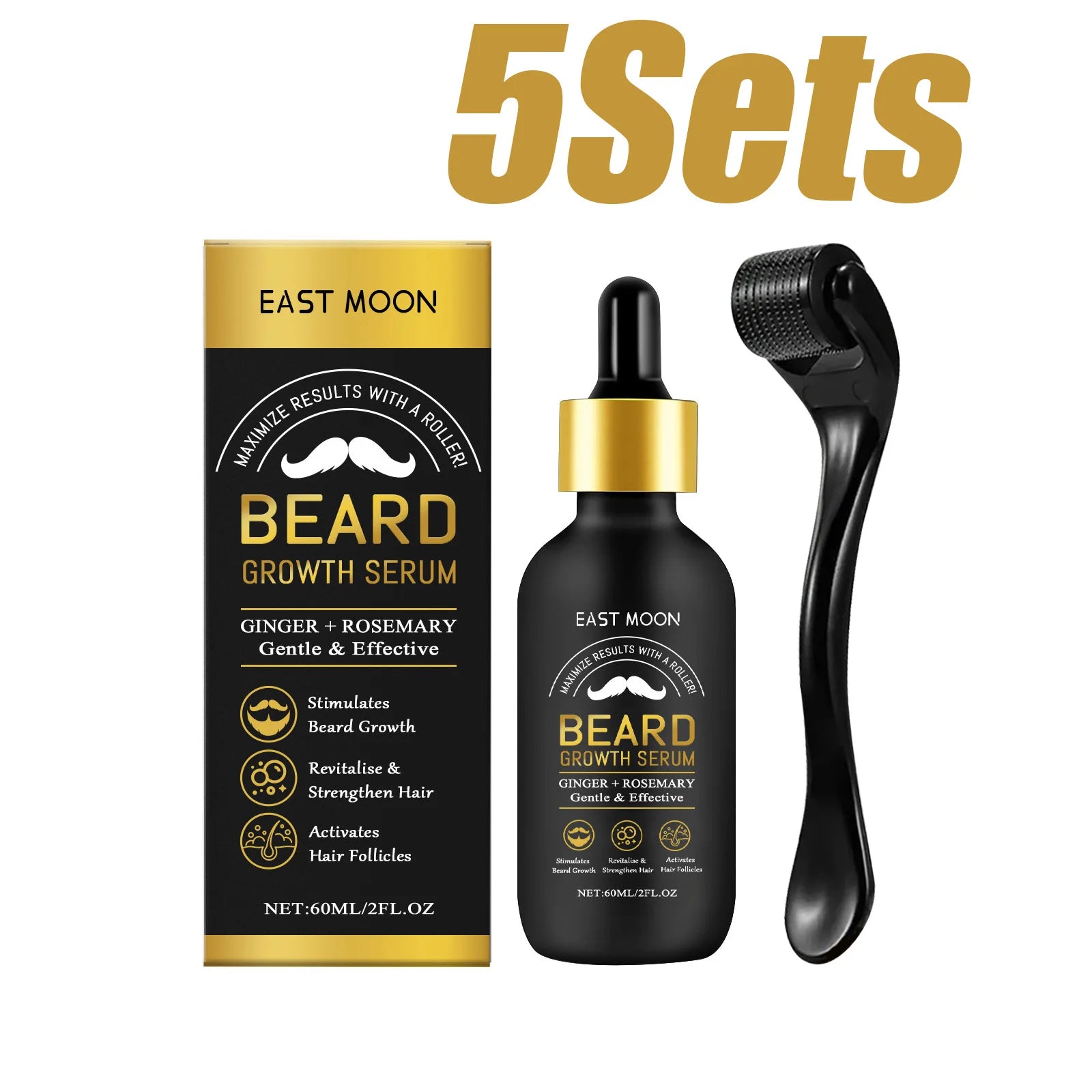 Beard Thickening Care Oil 0.25mm Roller Ball Grooming