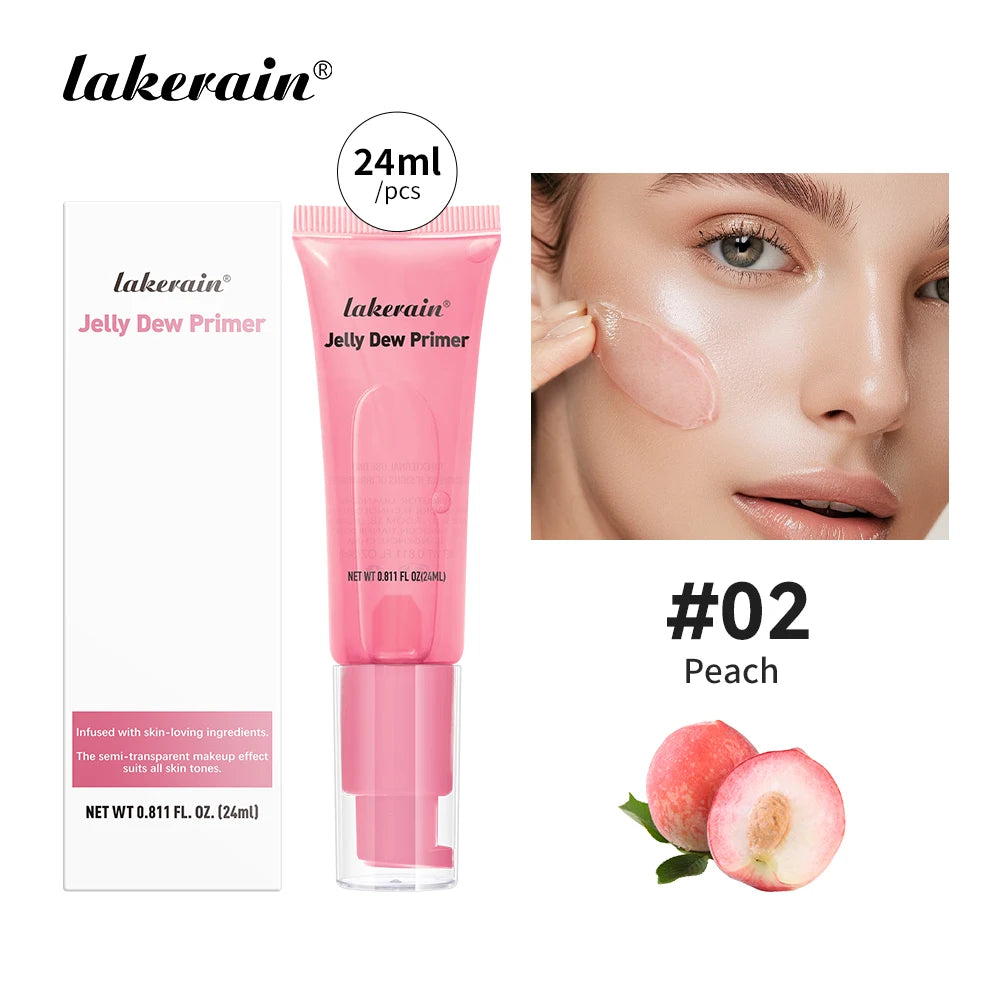 Peach Jelly Dew Hydrating Pore Minimizing Face Primer Gel