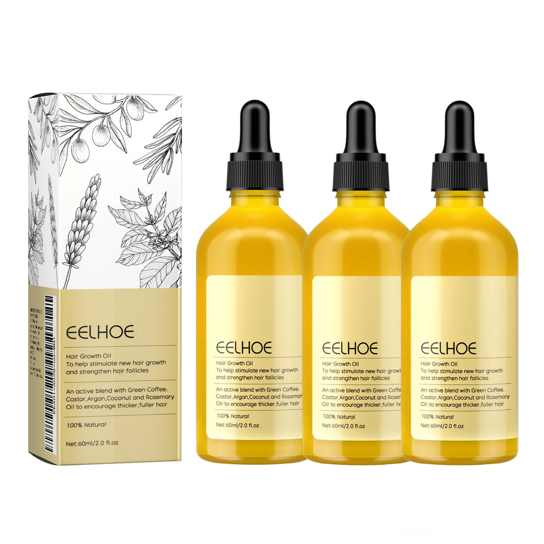 Rosemary Hair Growth Oil Scalp Nourishing Moisturizing Treatment