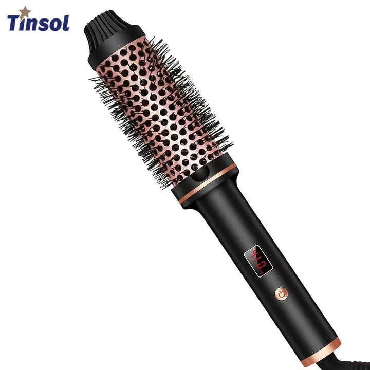 3-in-1 Ionic Hair Curler Straightener Heated Styling Brush