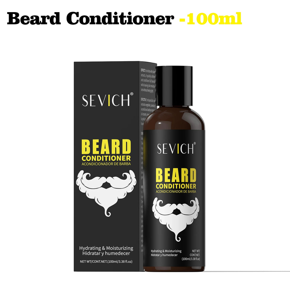 Natural Beard Growth Kit Oil Cream Wax Shampoo