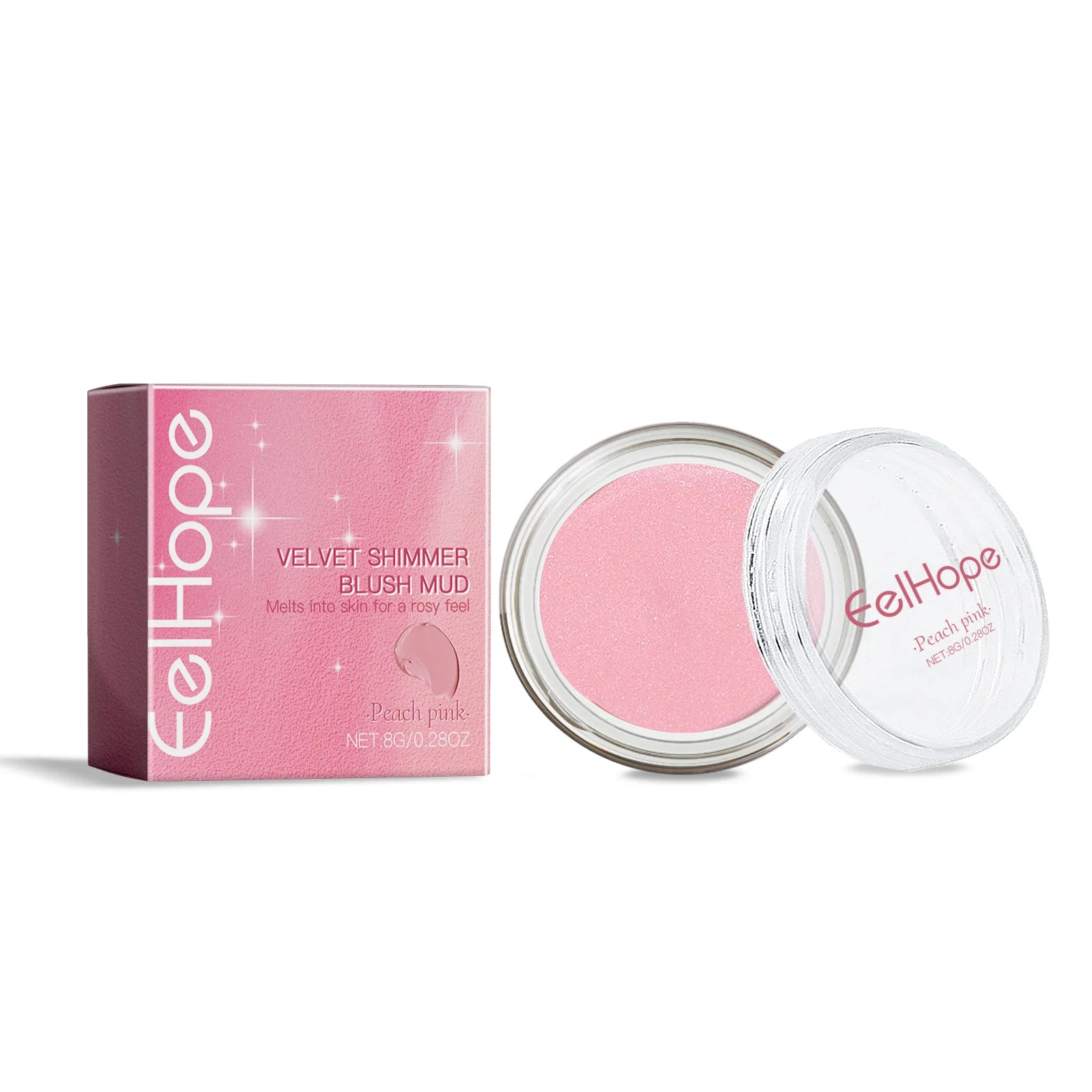 Velvet Cream Blush Hyaluronic Acid Shimmer Cheek Tint Makeup