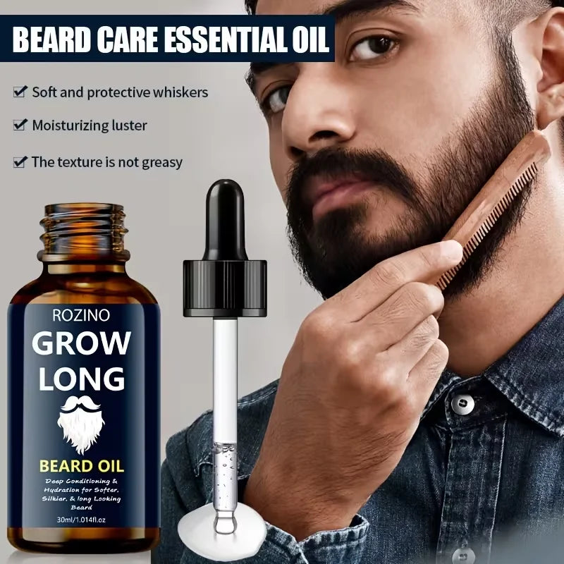 Natural Beard Oil Glycerin Jojoba Moisturizing Conditioning Treatment