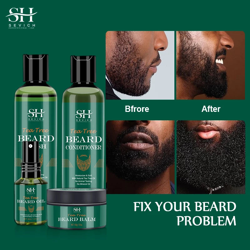 Tea Tree Beard Care Cleansing Essence for Men