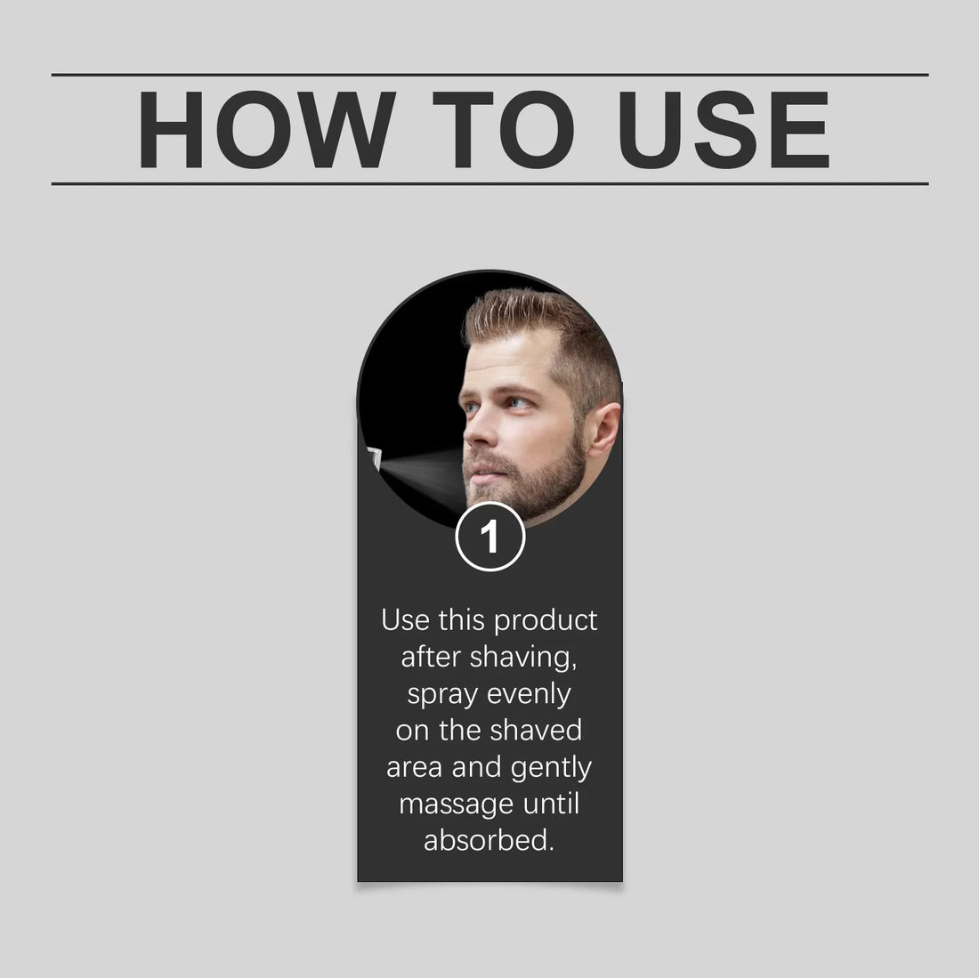 East Moon Sandalwood Aftershave Oil Spray Beard Care