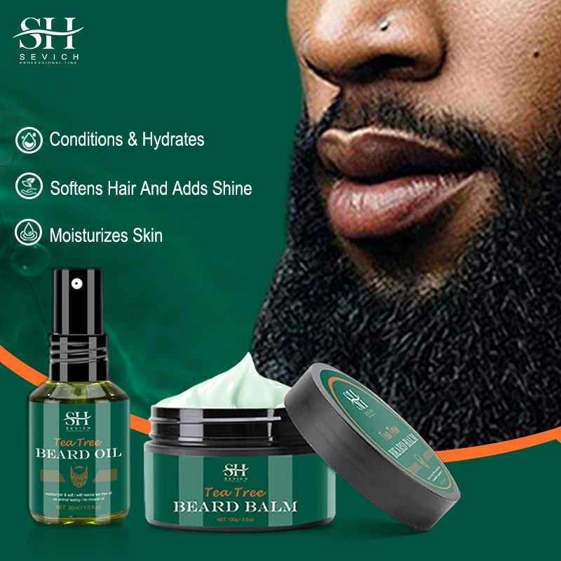 Tea Tree Beard Care Cleansing Essence for Men