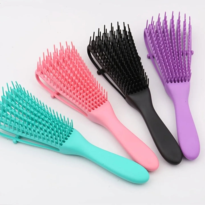 Detangling Scalp Massage Brush for Curly Thick Hair