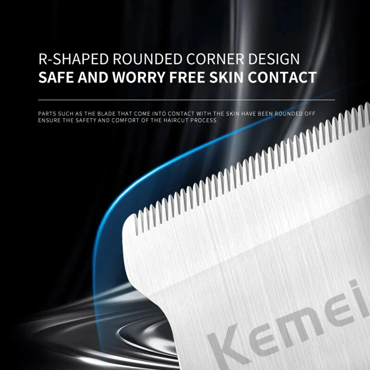 KM-2293 DLC T-Blade Zero-Gap Professional Hair Trimmer
