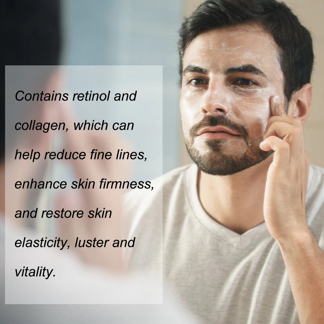 Men's Retinol Face Cream Firming Moisturizing Fine Line Care