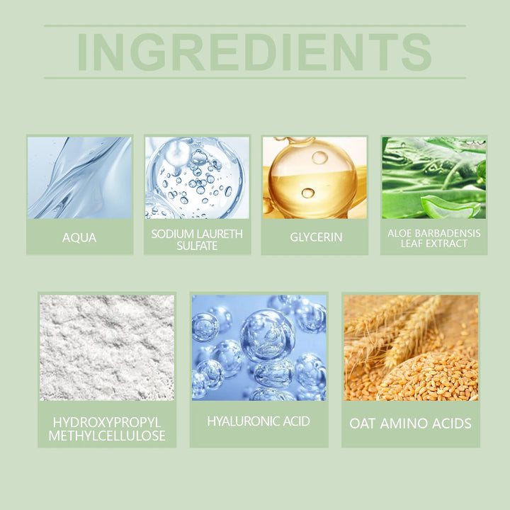 Hyaluronic Acid Facial Cleanser Oil Control Pore Cleansing Gel