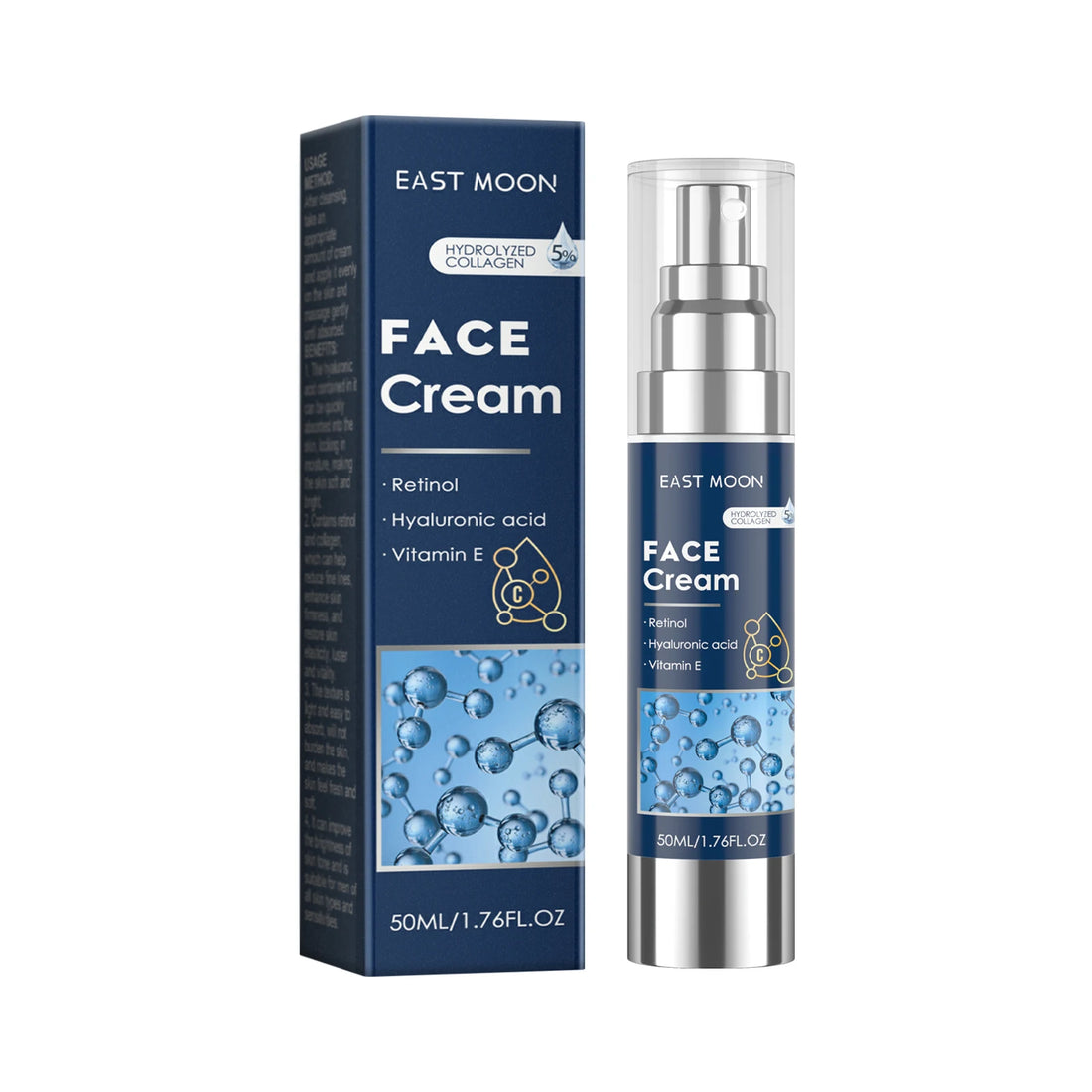 Men's Retinol Face Cream Firming Moisturizing Fine Line Care