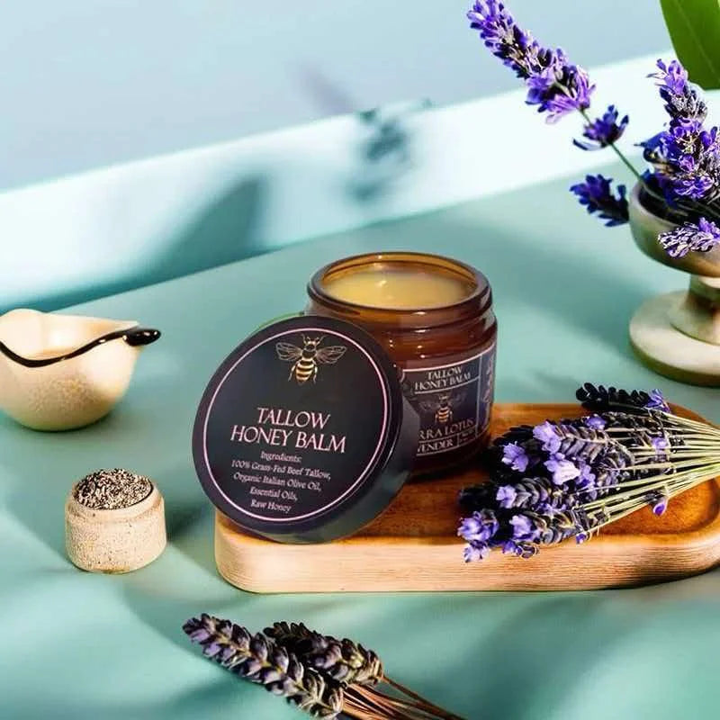Tallow Honey Cream Hydrating Firming Face Body Moisturizer