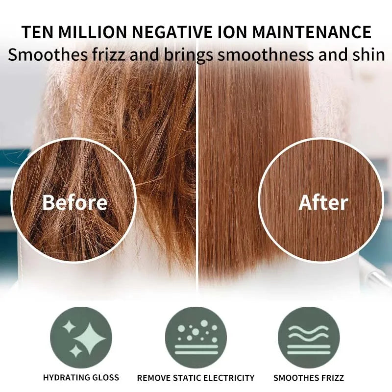 One-Step Hot Air Brush Hair Dryer Straightening Styling Tool