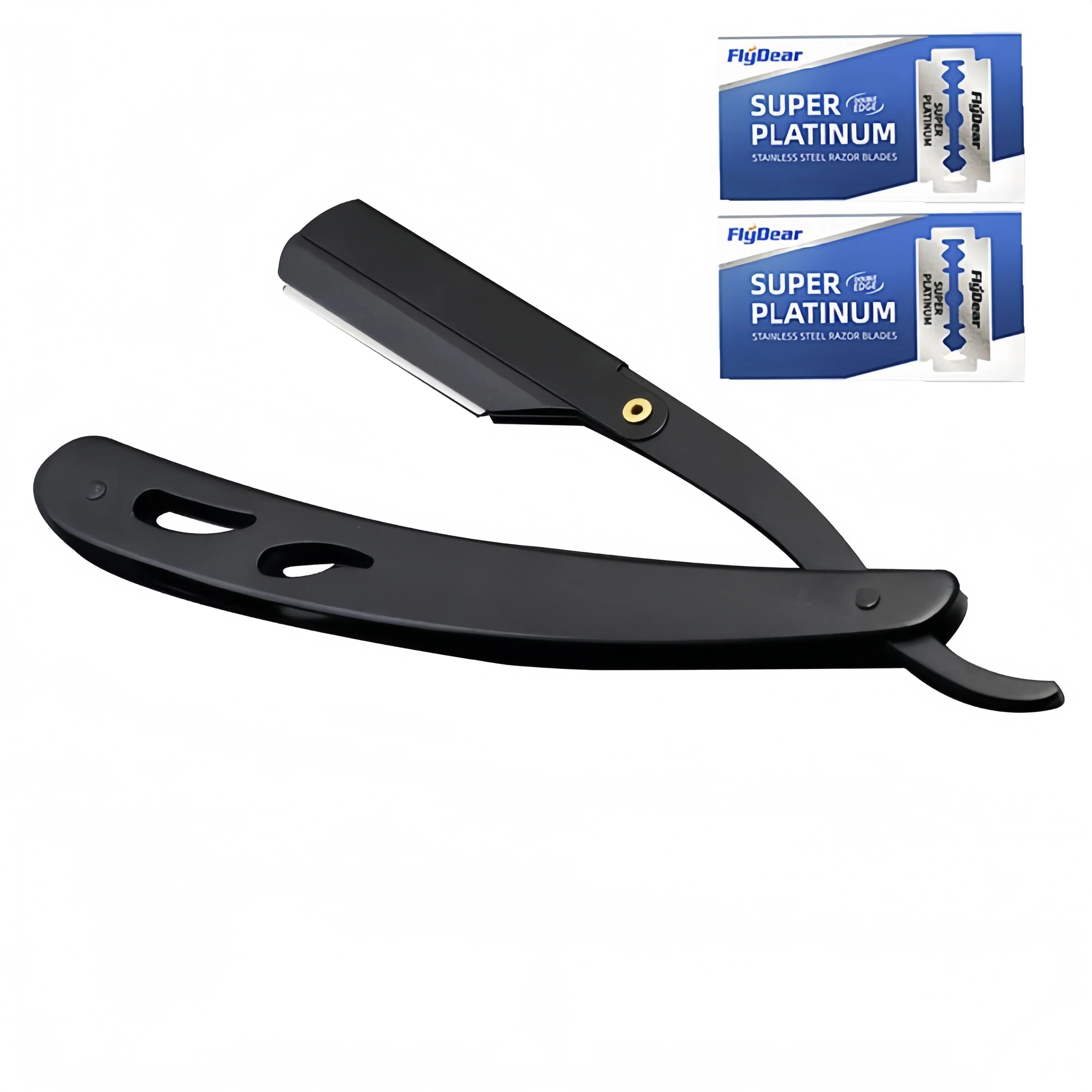 Men's Folding Straight Razor Stainless Steel Shaving Knife