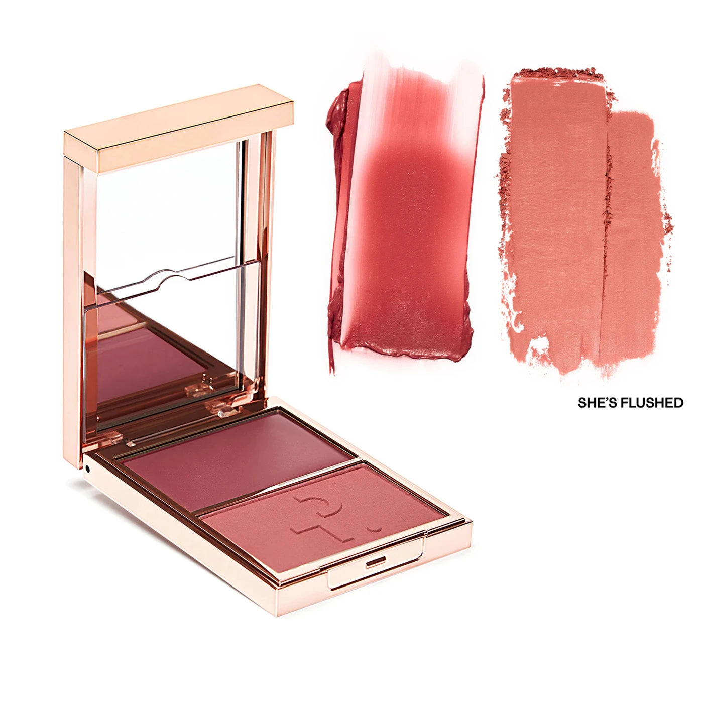 Patrick Major Headlines Double Take Cream & Powder Blush Duo