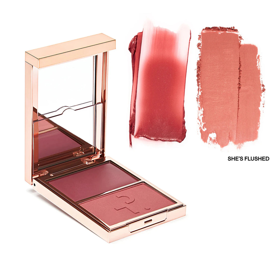 Patrick Major Headlines Double Take Cream & Powder Blush Duo