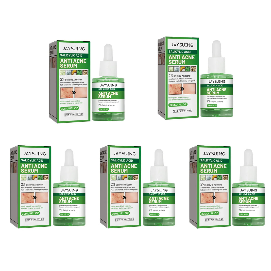 Salicylic Acid Facial Serum Acne Mark Pore Oil Control
