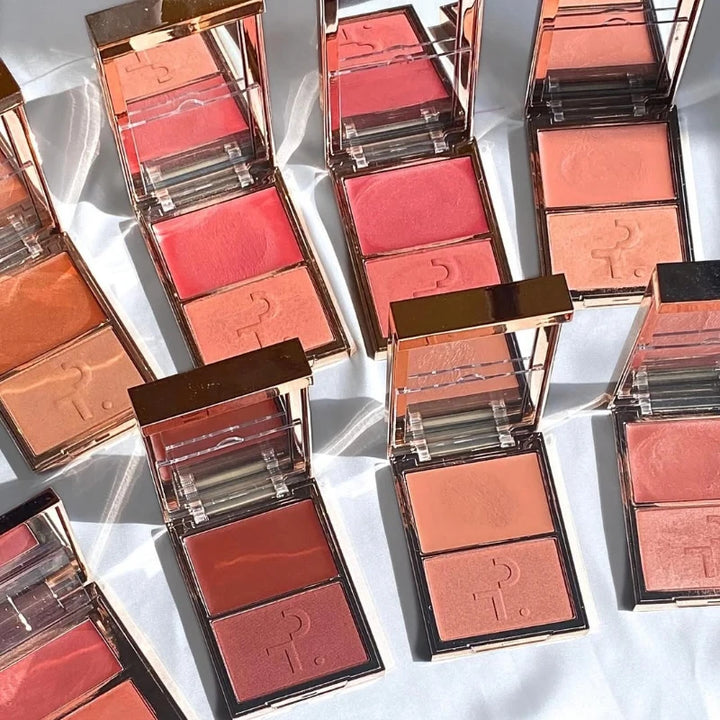 Patrick Major Headlines Double Take Cream & Powder Blush Duo