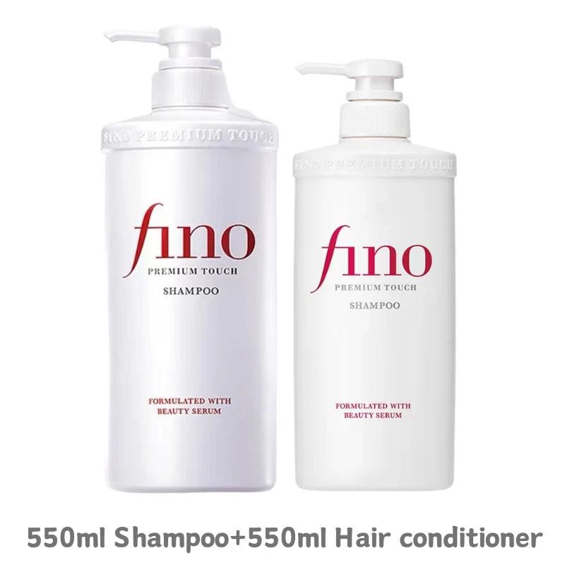 Japan Fino Hair Care Set Shampoo Conditioner Mask