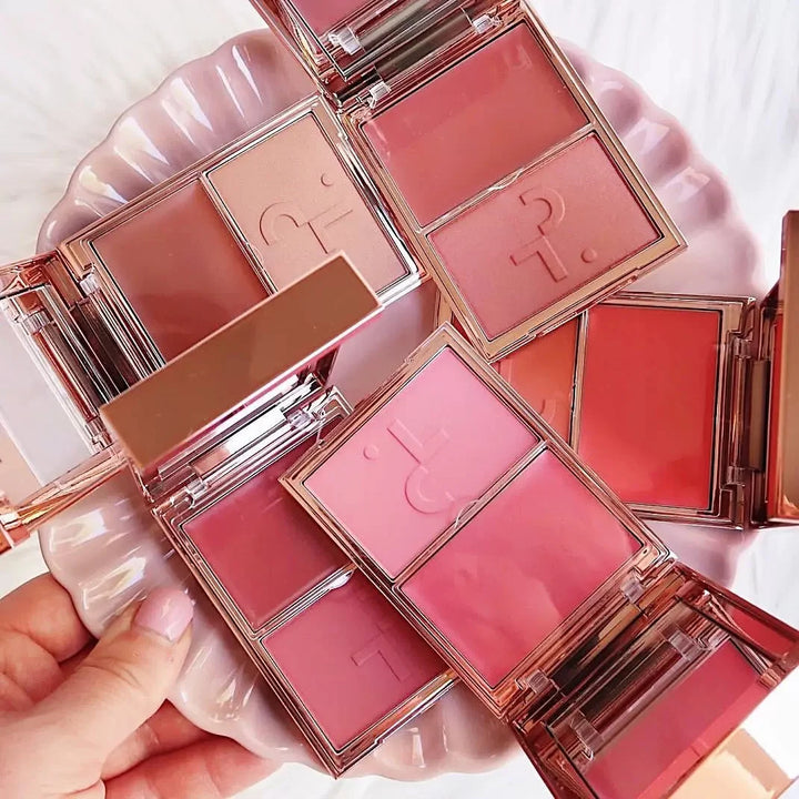 Patrick Major Headlines Double Take Cream & Powder Blush Duo