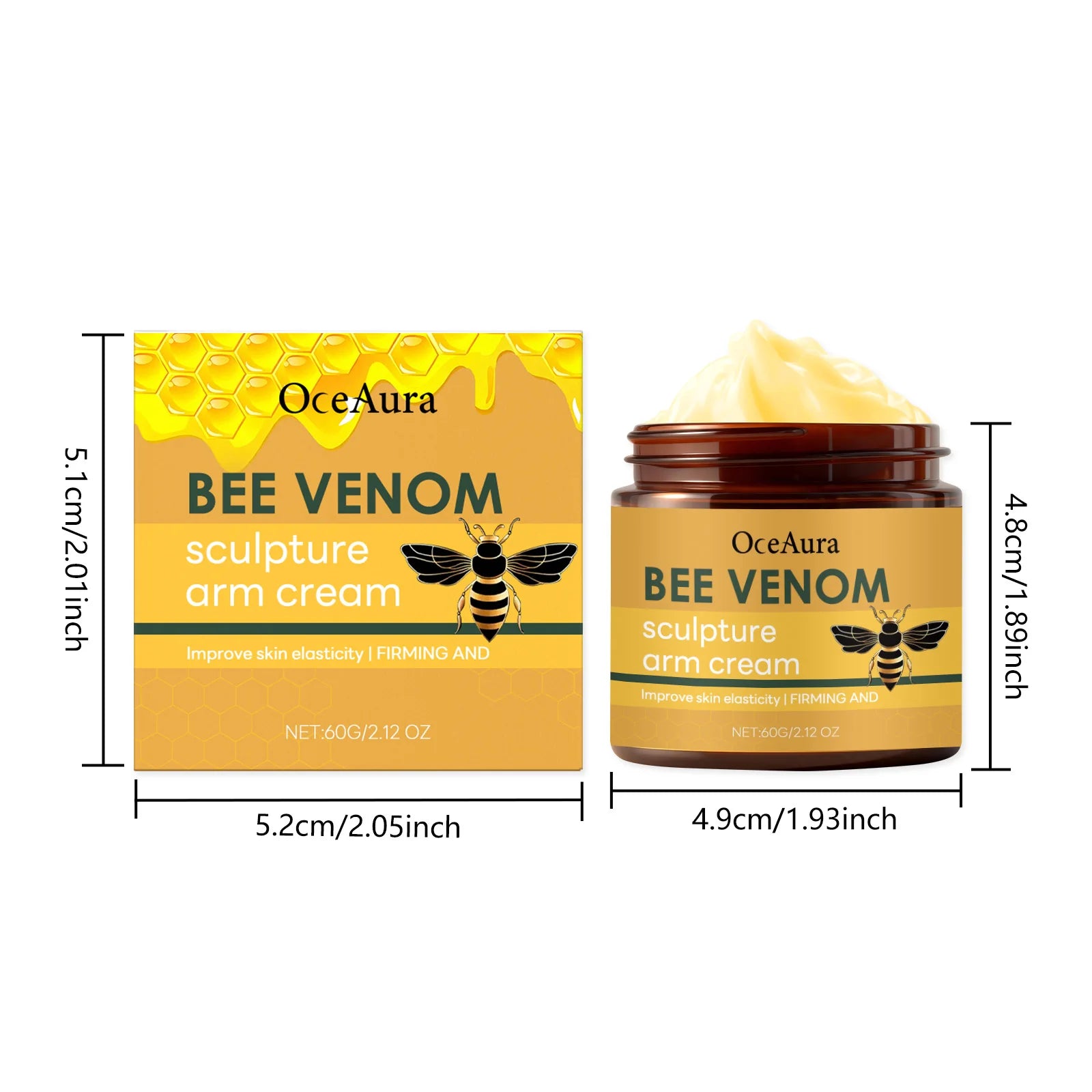Bee Venom Arm Tightening Contouring Body Care Cream