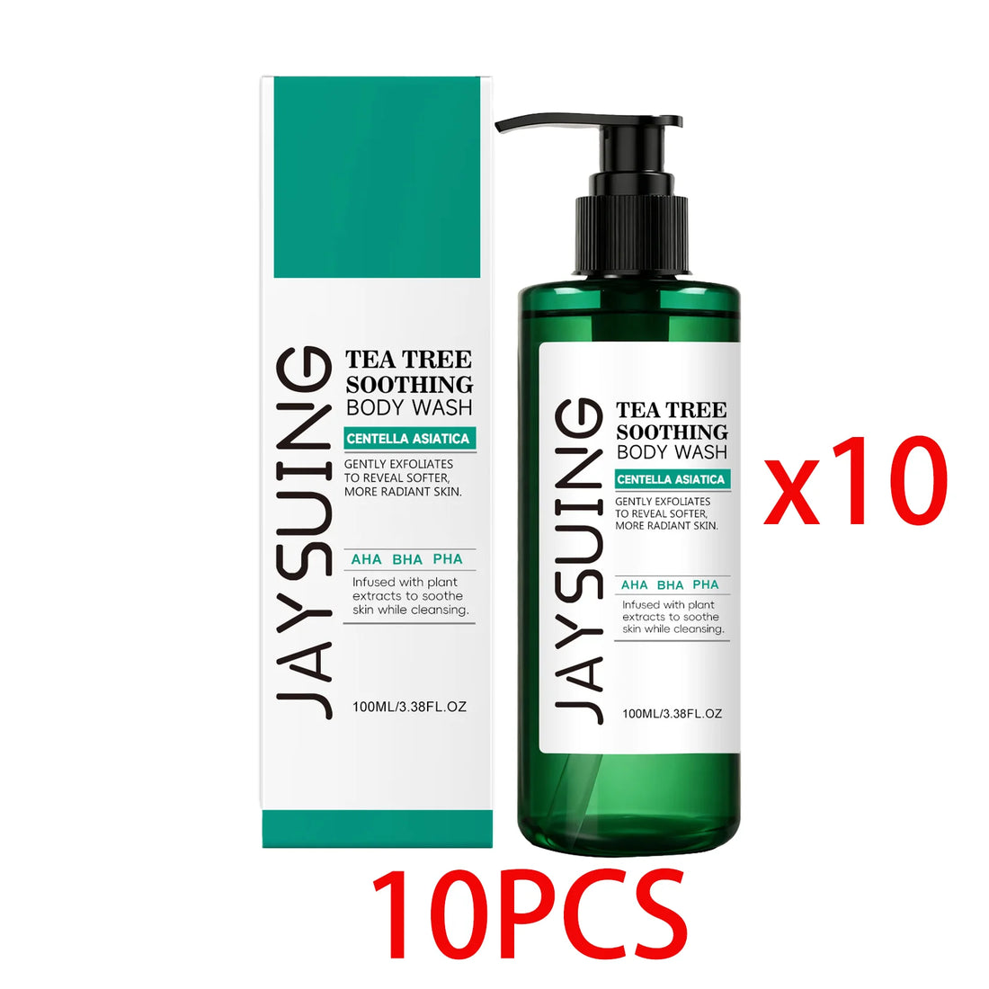 Tea Tree Shower Gel Exfoliating Hydrating Oil Control Body
