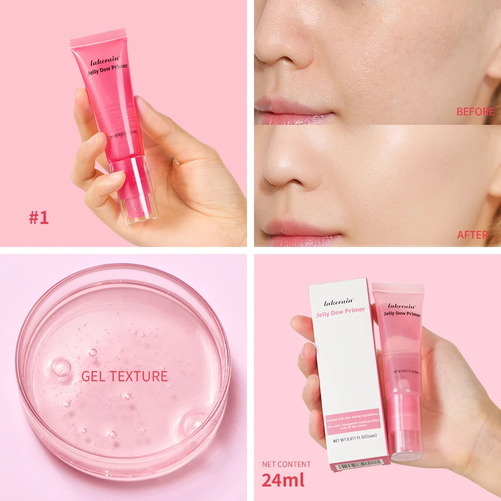 Peach Jelly Dew Hydrating Pore Minimizing Face Primer Gel