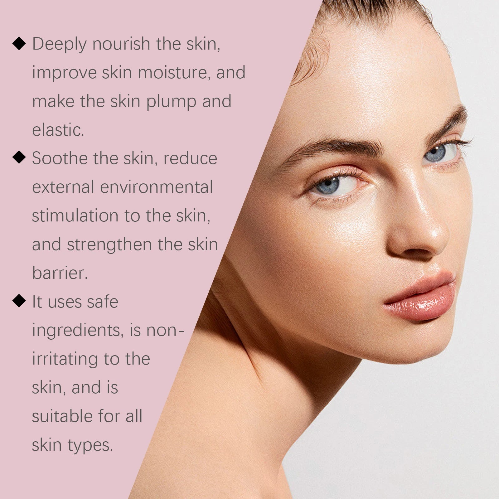 Rose Essence Peptide Toner Moisturizing Soothing Facial Care