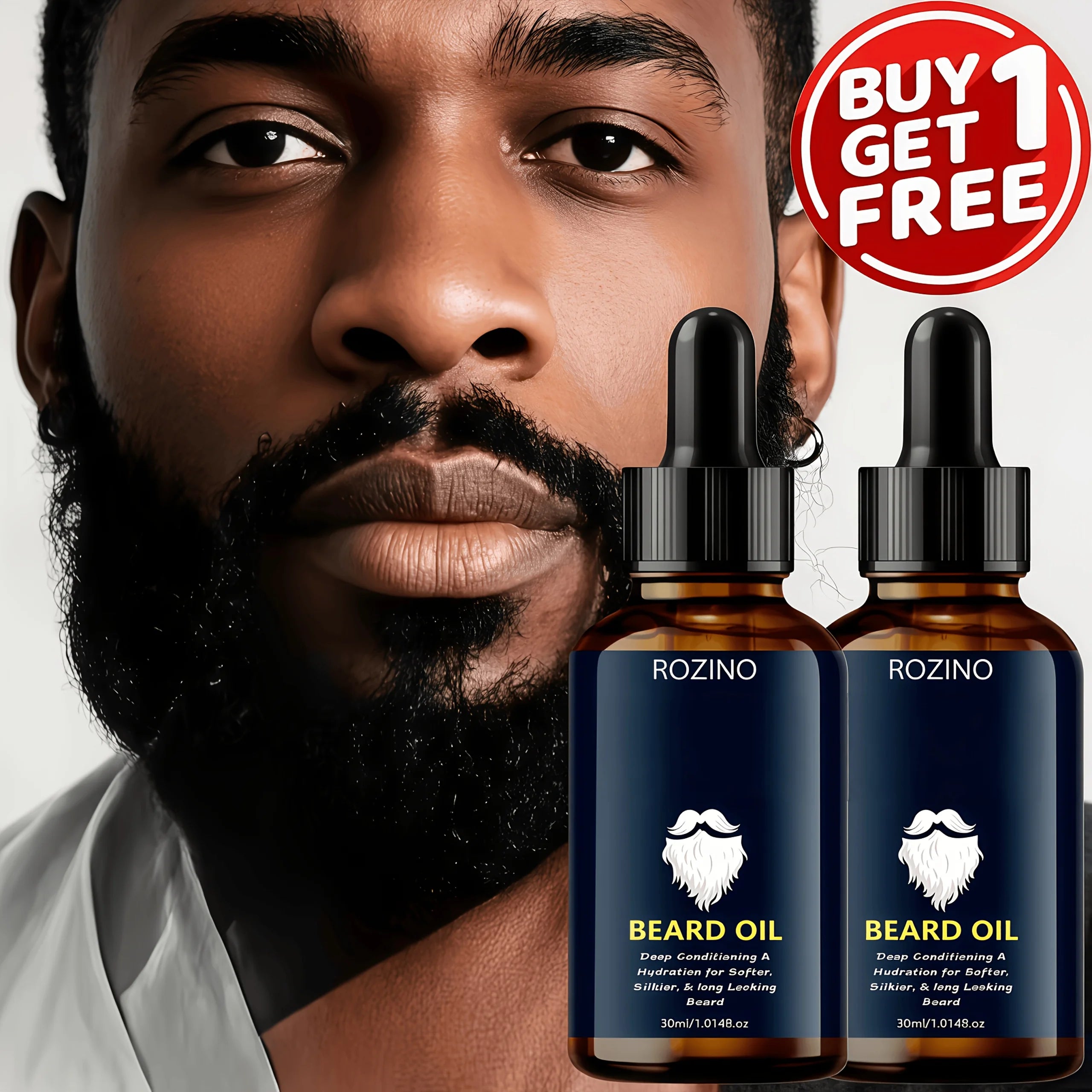 Natural Beard Oil Glycerin Jojoba Moisturizing Conditioning Treatment