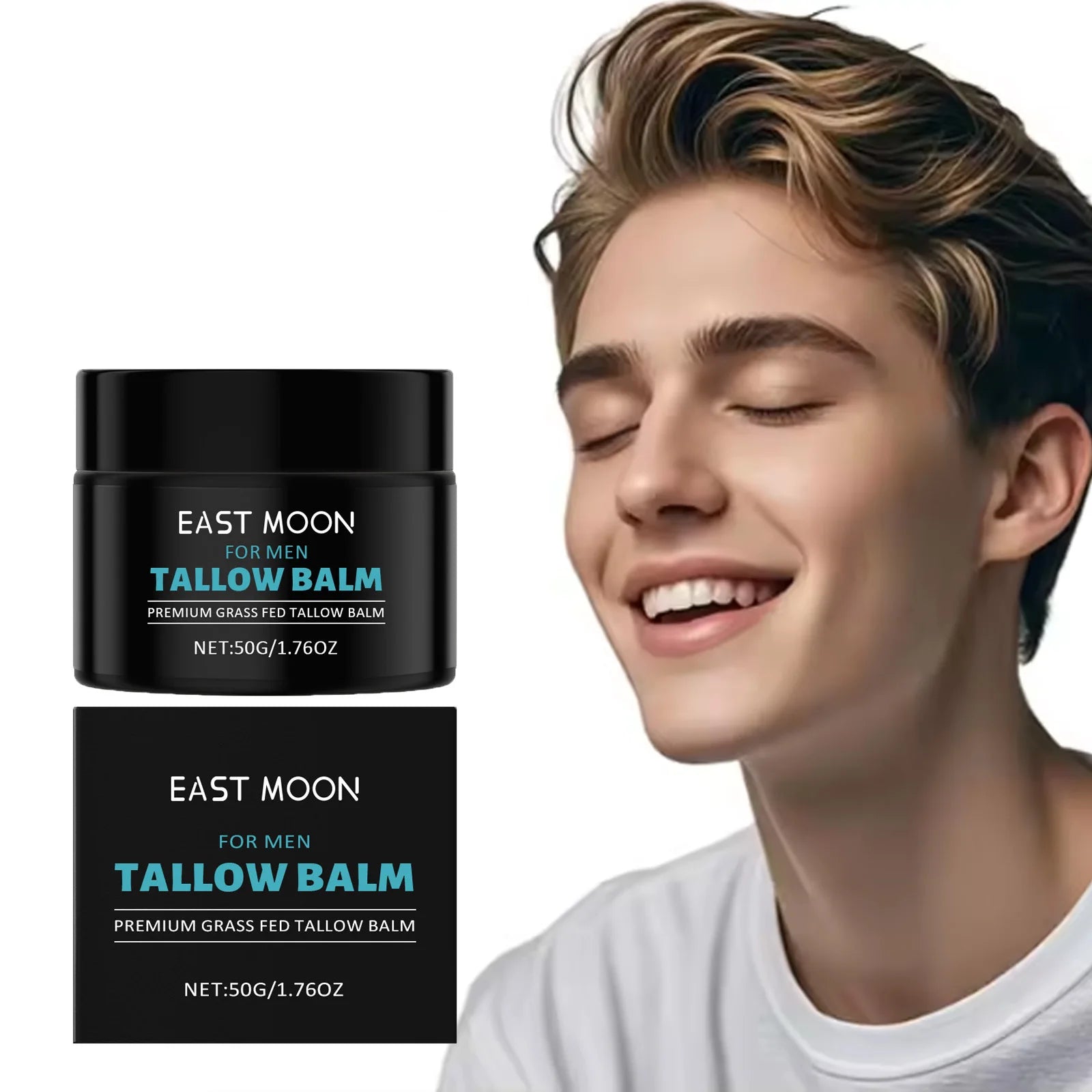 Men's Tallow Balm Moisturizing Firming Anti-Wrinkle Facial Cream