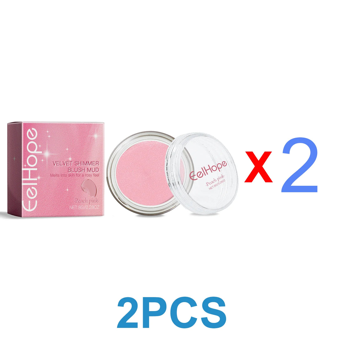 Velvet Cream Blush Hyaluronic Acid Shimmer Cheek Tint Makeup