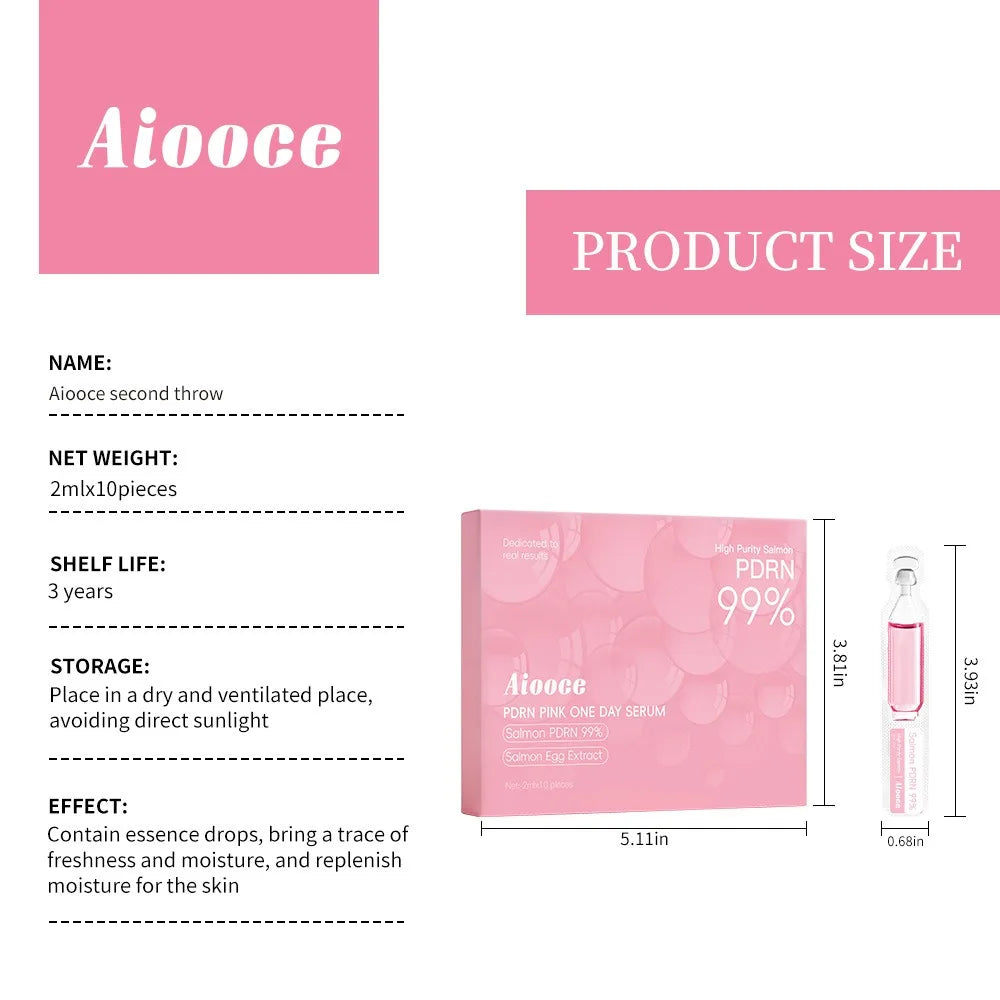 Salmon DNA HA Anti-Wrinkle Firming Facial Serum Moisturizer