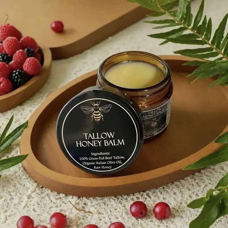 Tallow Honey Cream Hydrating Firming Face Body Moisturizer