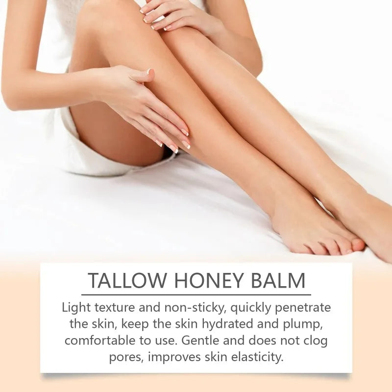 Tallow Honey Cream Hydrating Firming Face Body Moisturizer