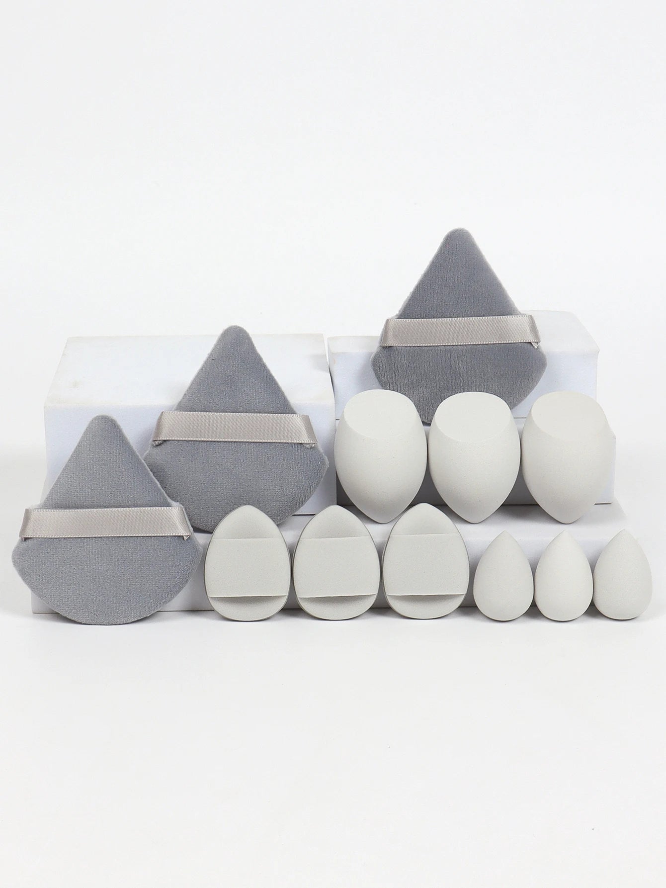 12-Piece Makeup Sponge Set Beauty Blender Powder Puffs