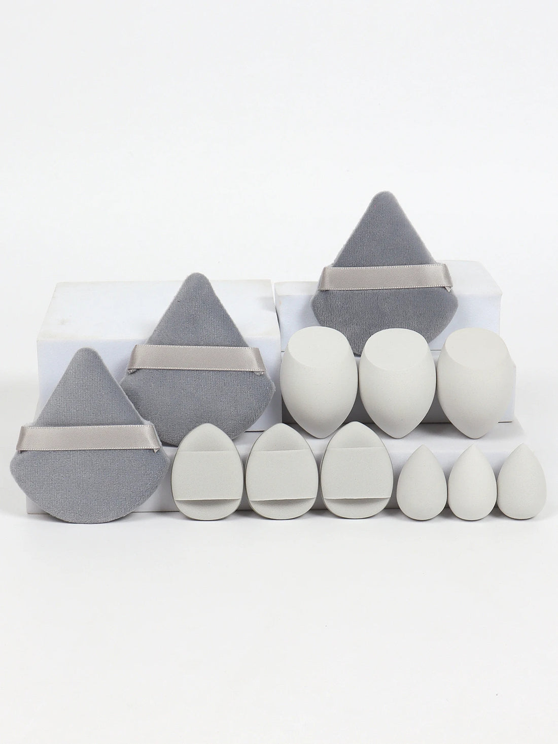12-Piece Makeup Sponge Set Beauty Blender Powder Puffs