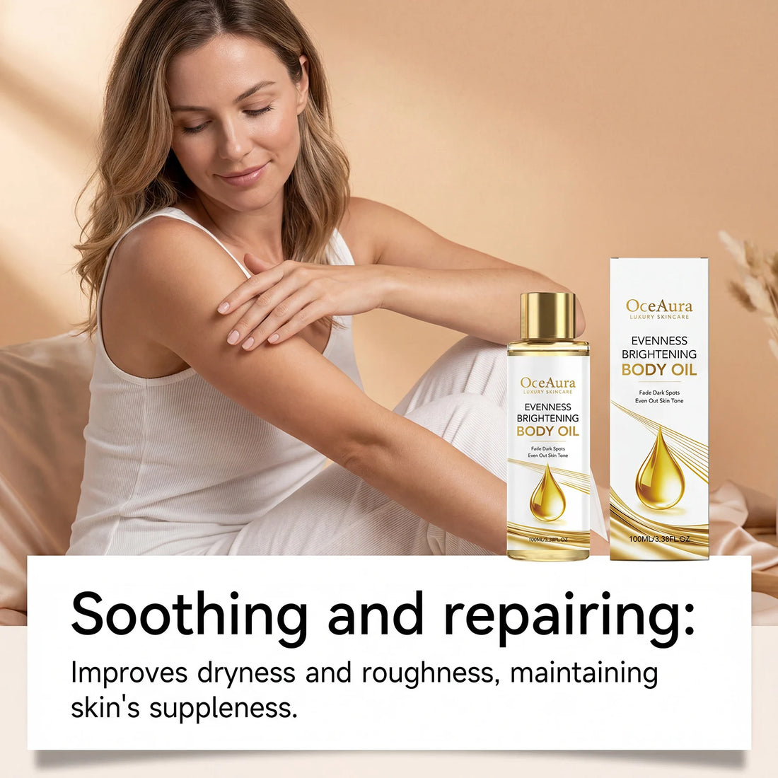 Moisturizing Body Oil Nourishing Smoothing Hydrating Massage Skin Care