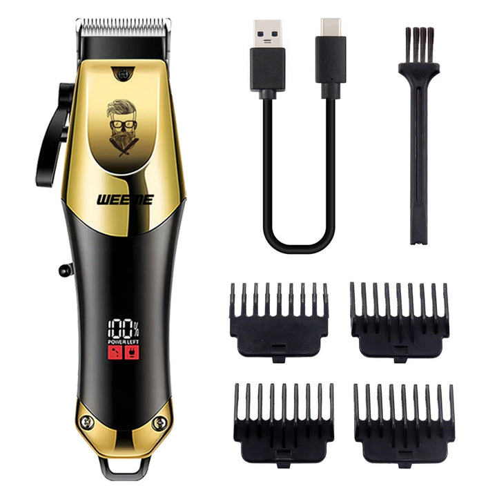 T9 Vintage Rechargeable Hair Clipper Beard Nose Trimmer