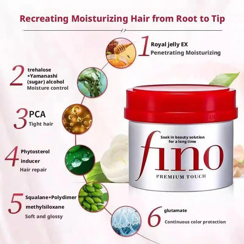 Japan Fino Hair Care Set Shampoo Conditioner Mask