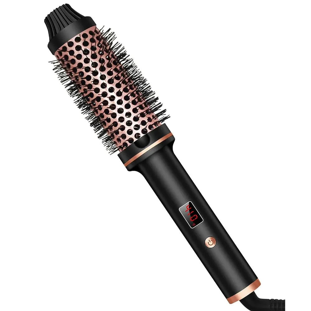 3-in-1 Ionic Hair Curler Straightener Heated Styling Brush